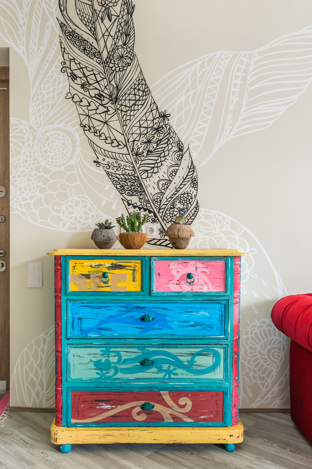 Необычная квартира в стиле Бохо Шик