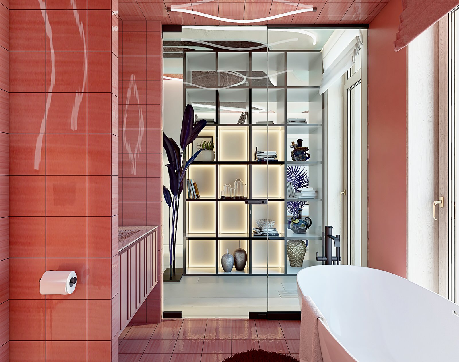 Ванная. Таунхаус в ЖК "Парк Авеню"