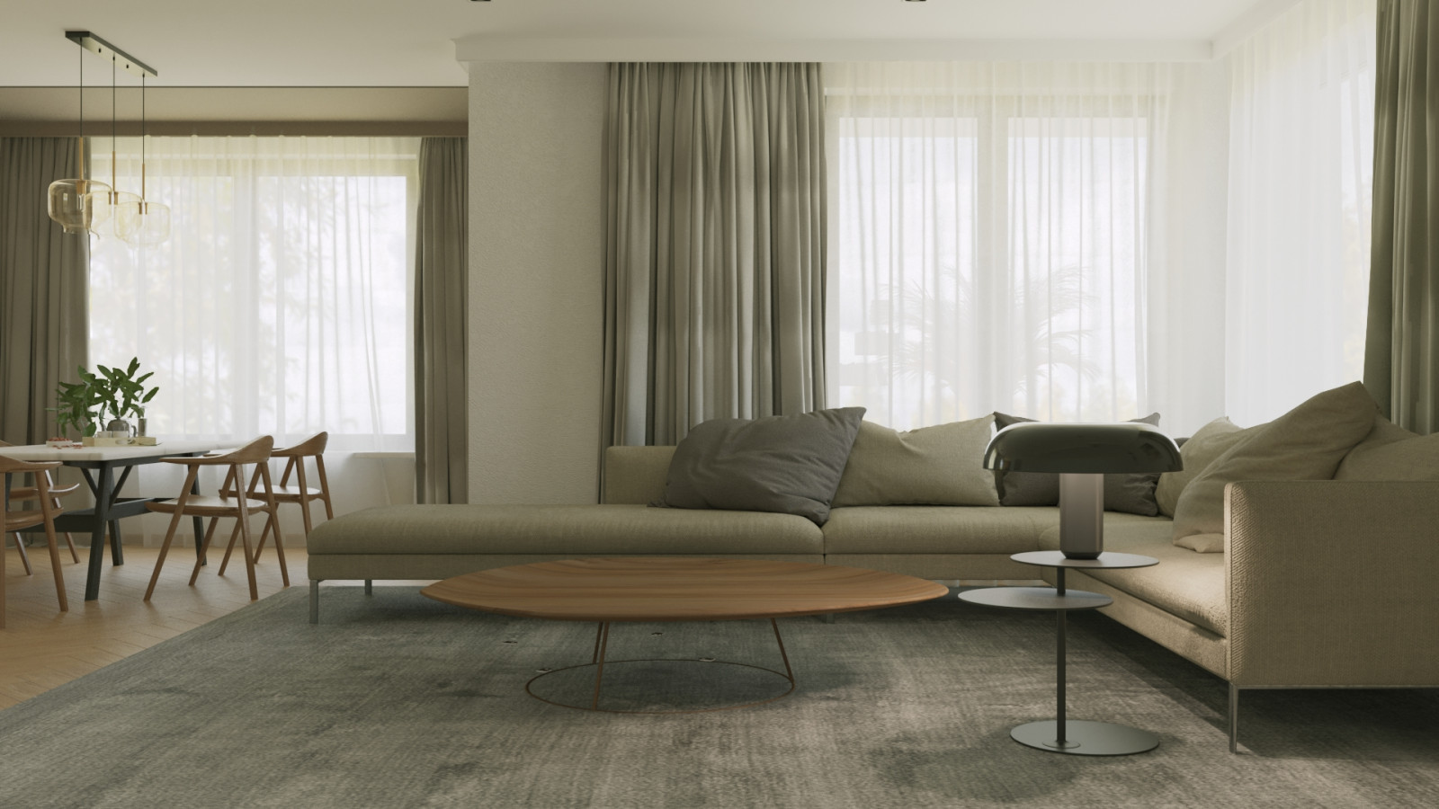 Дизайн проект в Скандинавском стиле