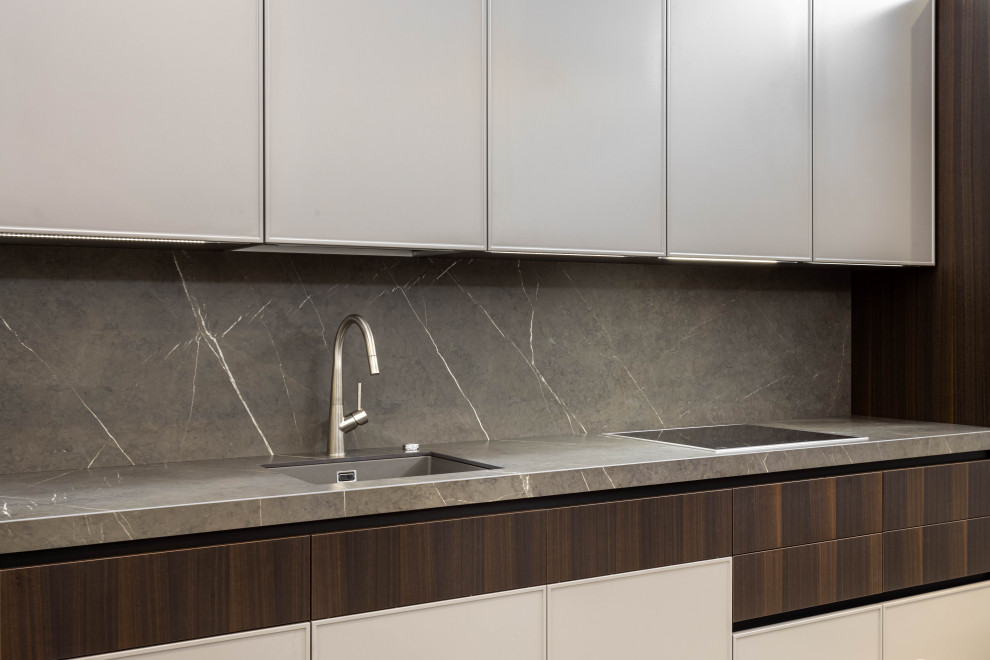 Кухня. Архитектура мебели. THE TOP Imperiale satine