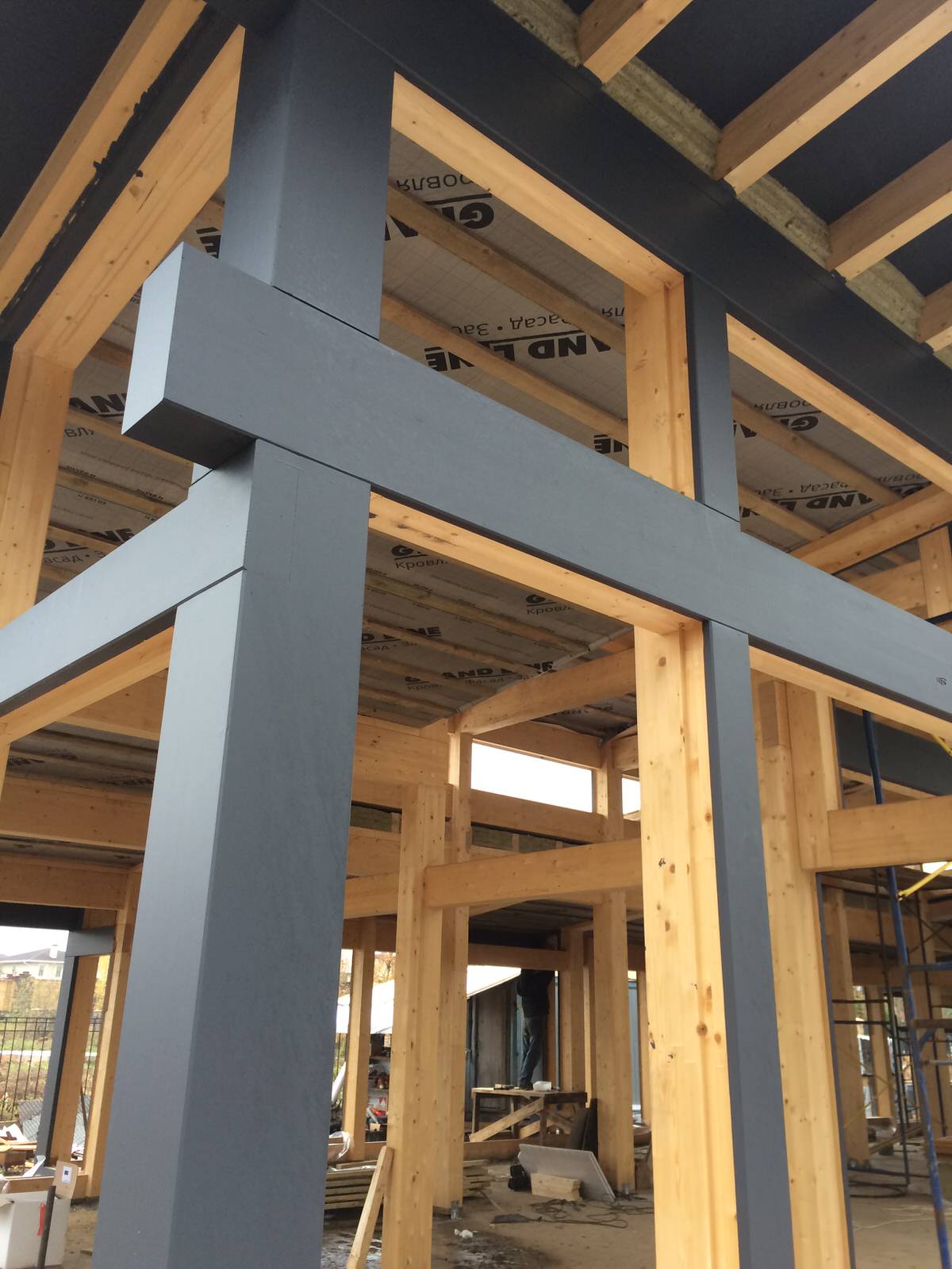 Обложка проекта: Строительство фахверкового дома. ГО Истра, МО.