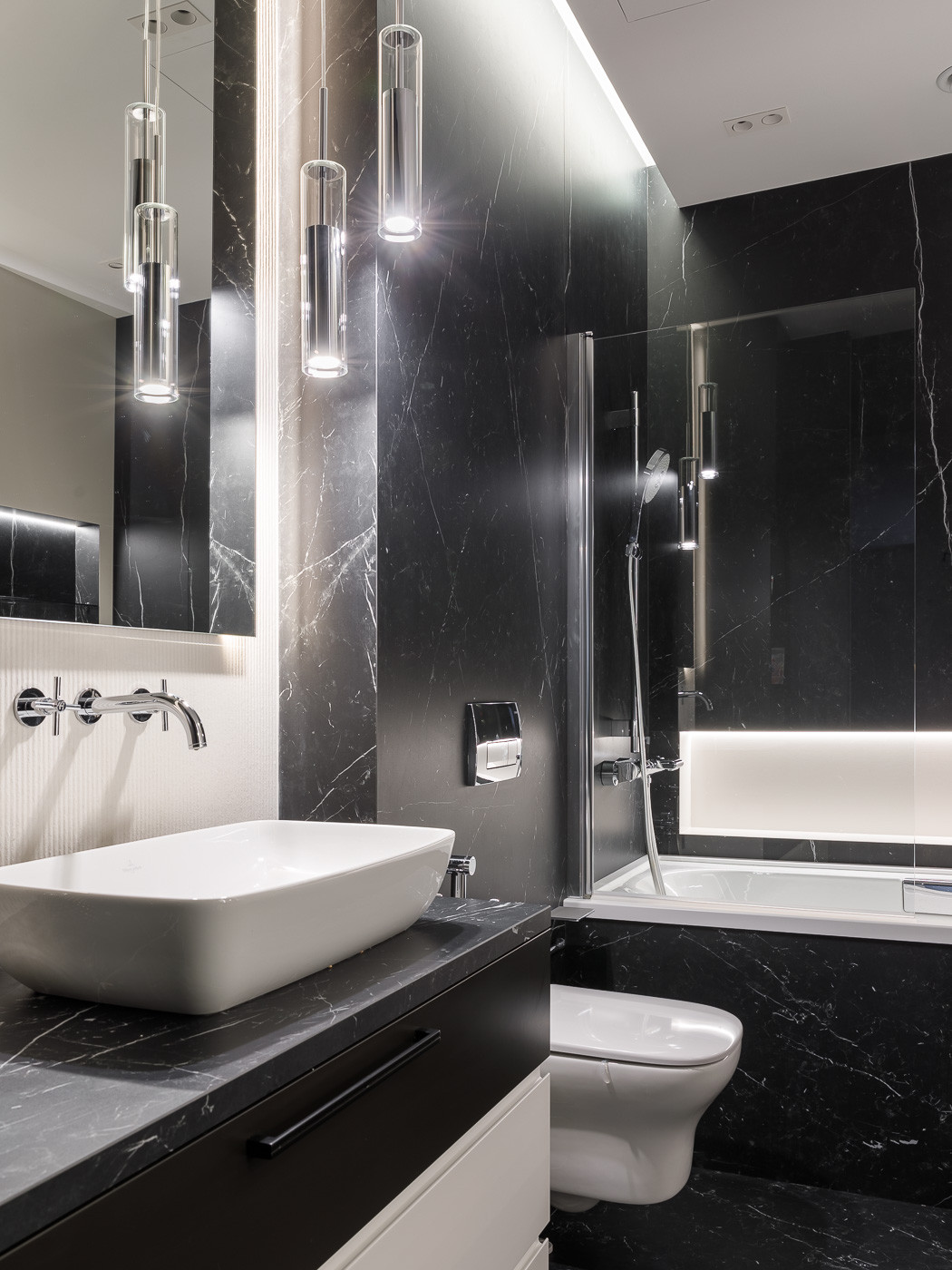 Реализованная квартира в современной стиле на 4-ой Советской - 166 м2