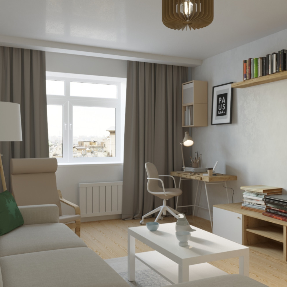 Полный проект двухкомнатной квартиры