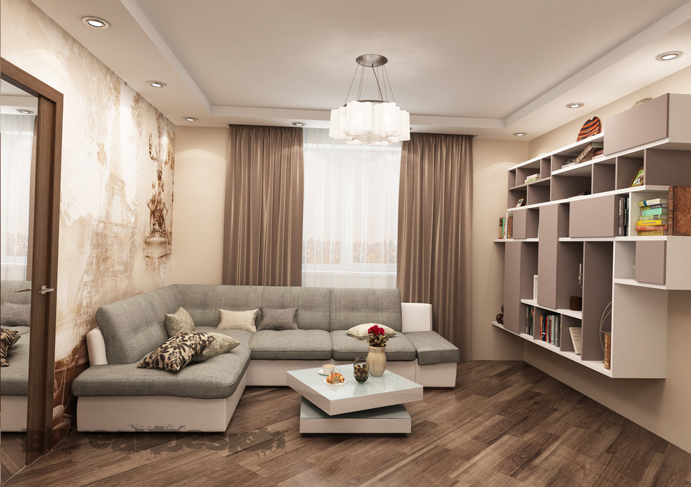 Дизайн-проект квартиры, 61 м2, г. Москва, ул. Новослободская