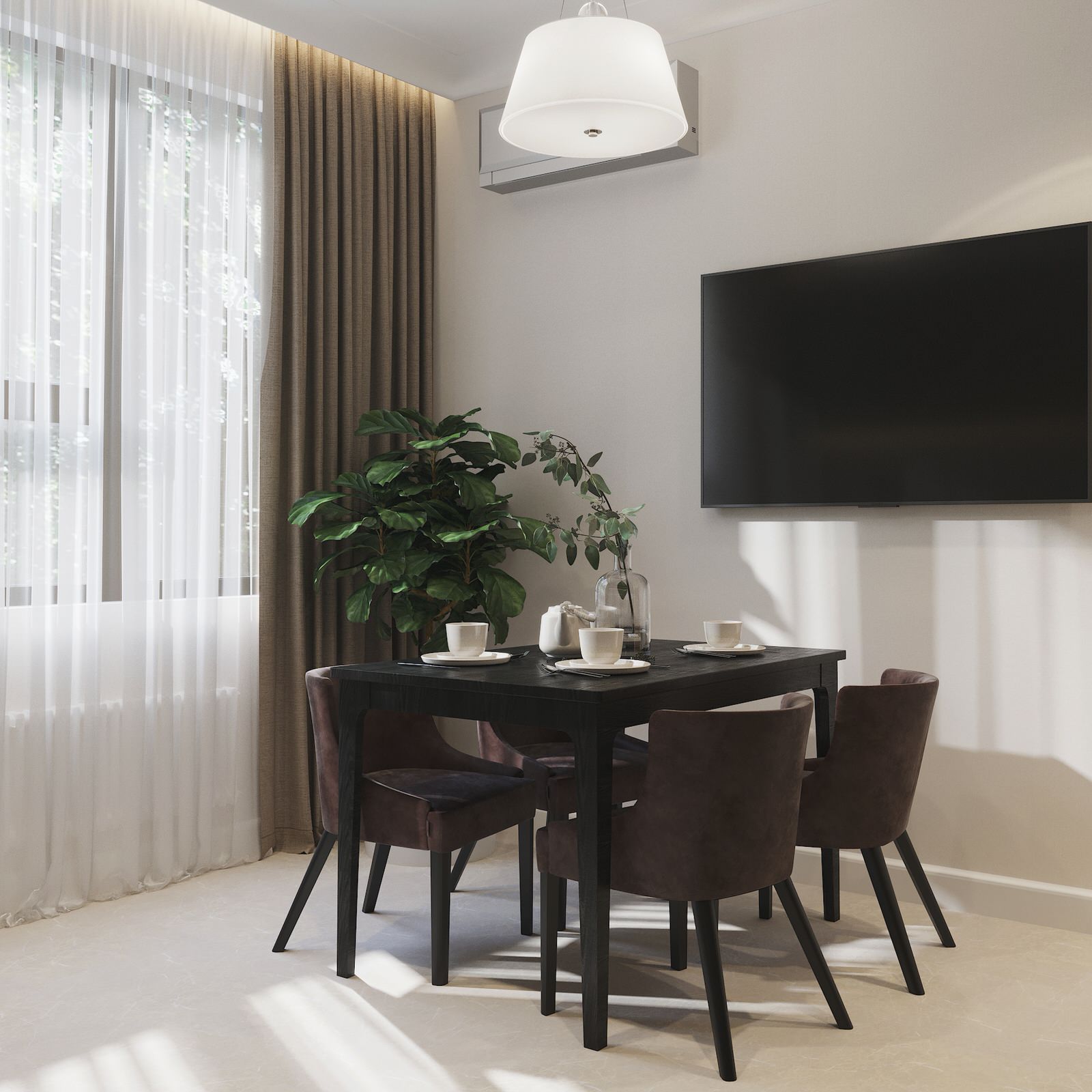 2х комнтная кваритра в стиле модерн