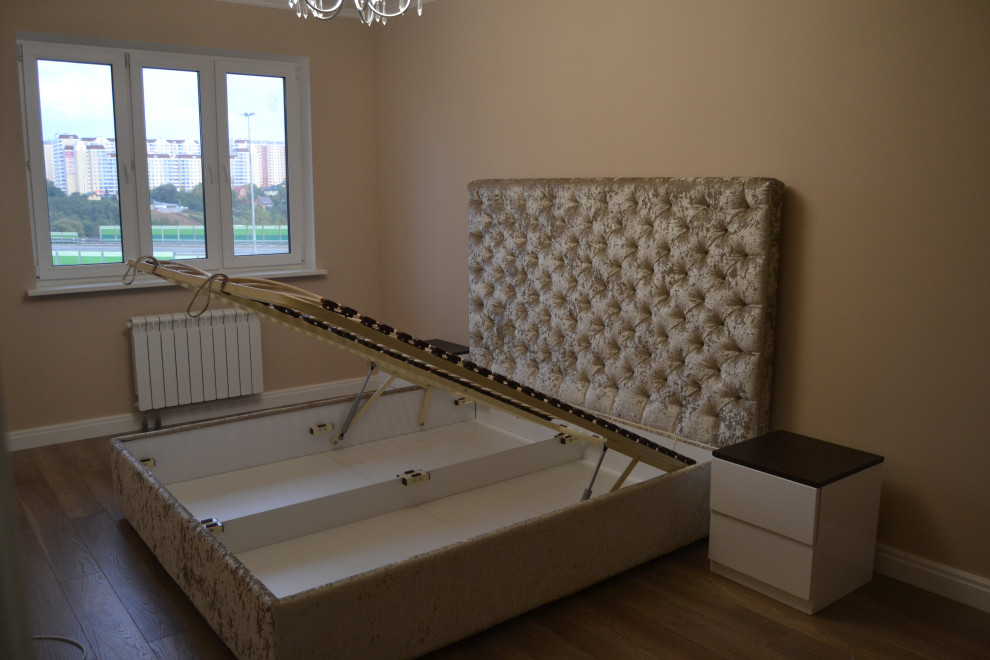 Кровати в каретной стяжке