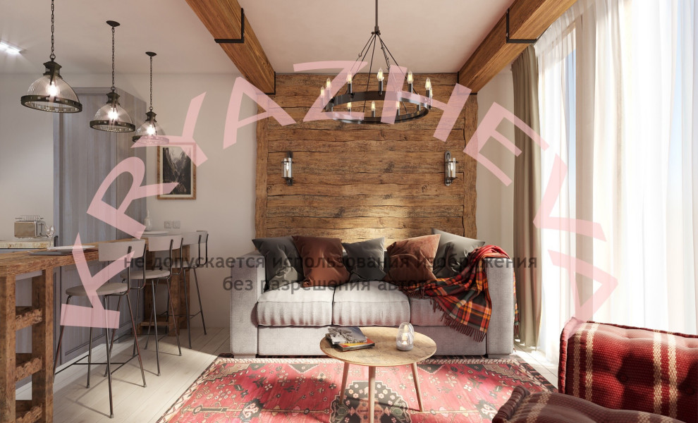 Обложка проекта: Эскизный проект апартаментов