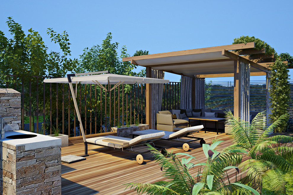 Таунхаус в стиле современного шале