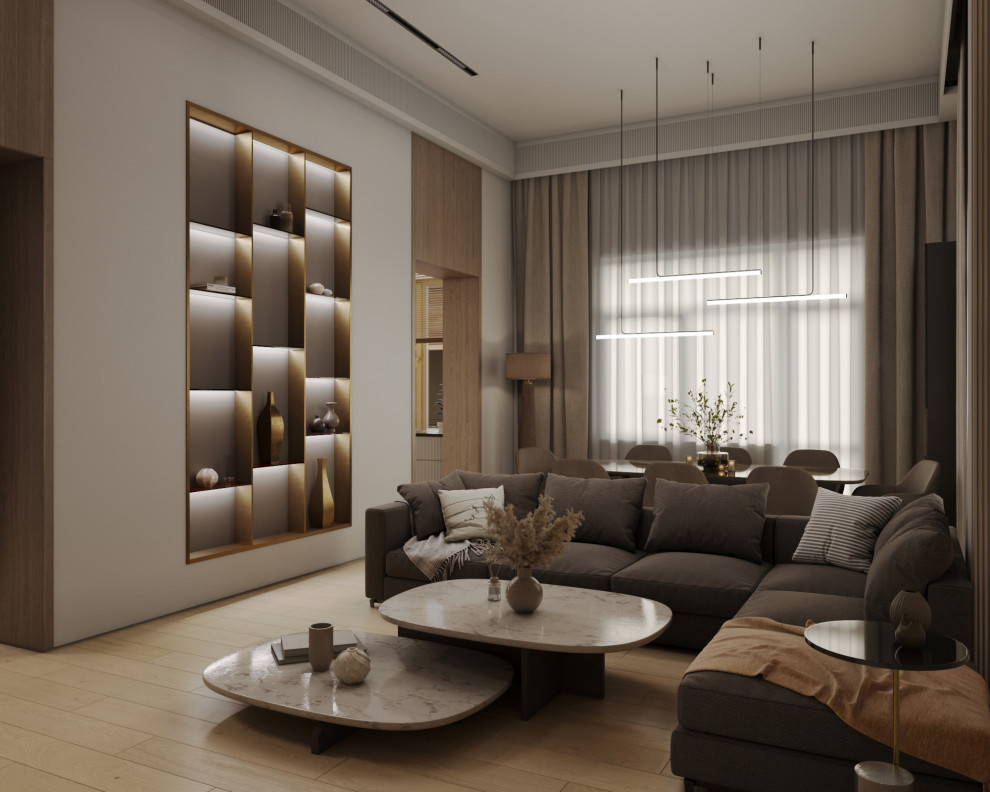 Обложка проекта: Двухэтажная квартира в Санкт-Петербурге