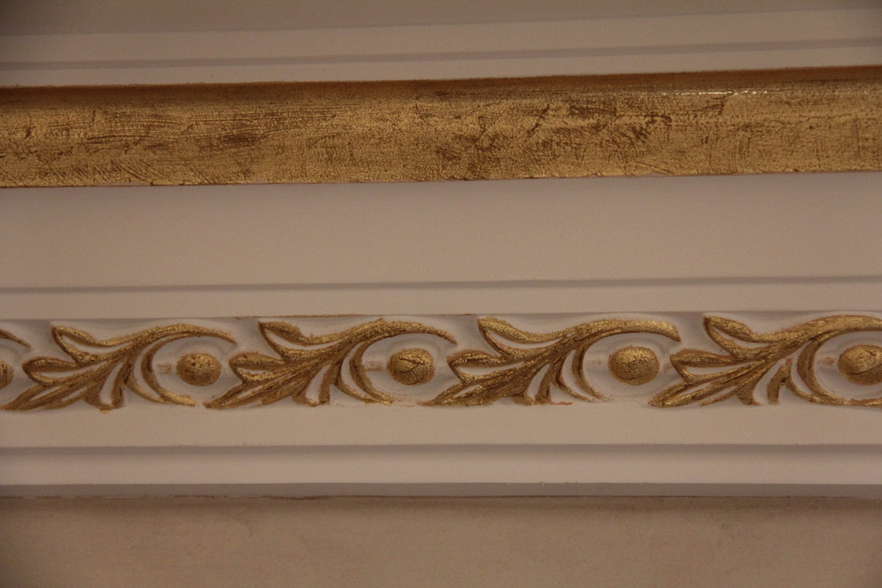 Позолота лепного декора