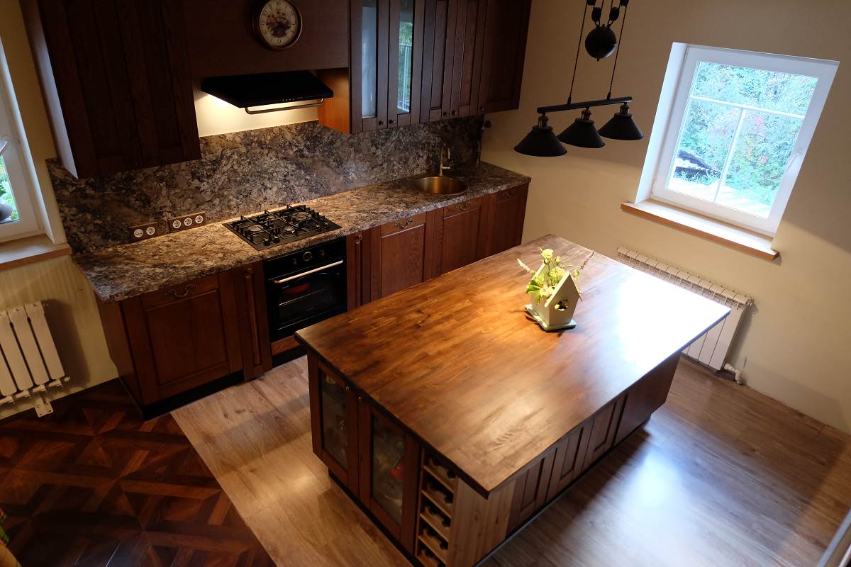 Кухня в частном доме