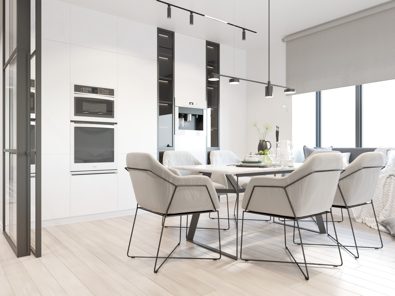 Белый, бежевый, серый...