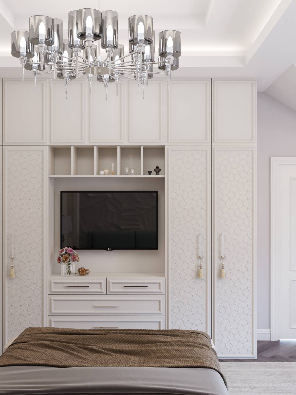 Спальня в Таун-хаусе КП Белый берег