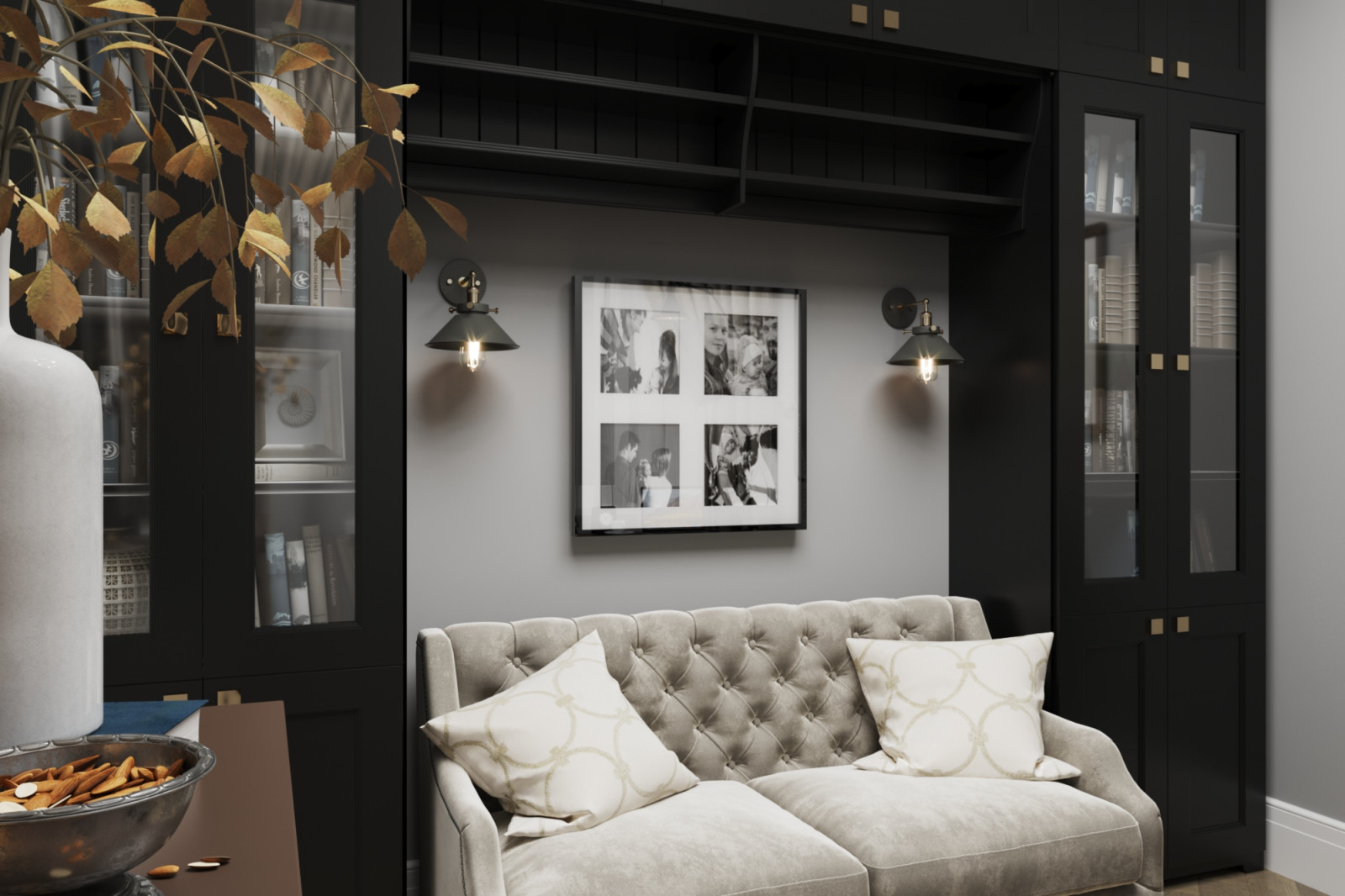 Необычная классика в частном доме