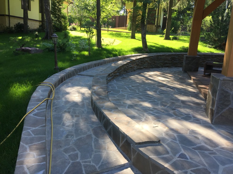 Ландшафтный дизайн участка 45 соток, КП Дубровка, МО