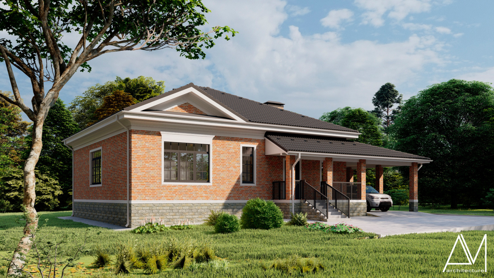 Дом в пригороде