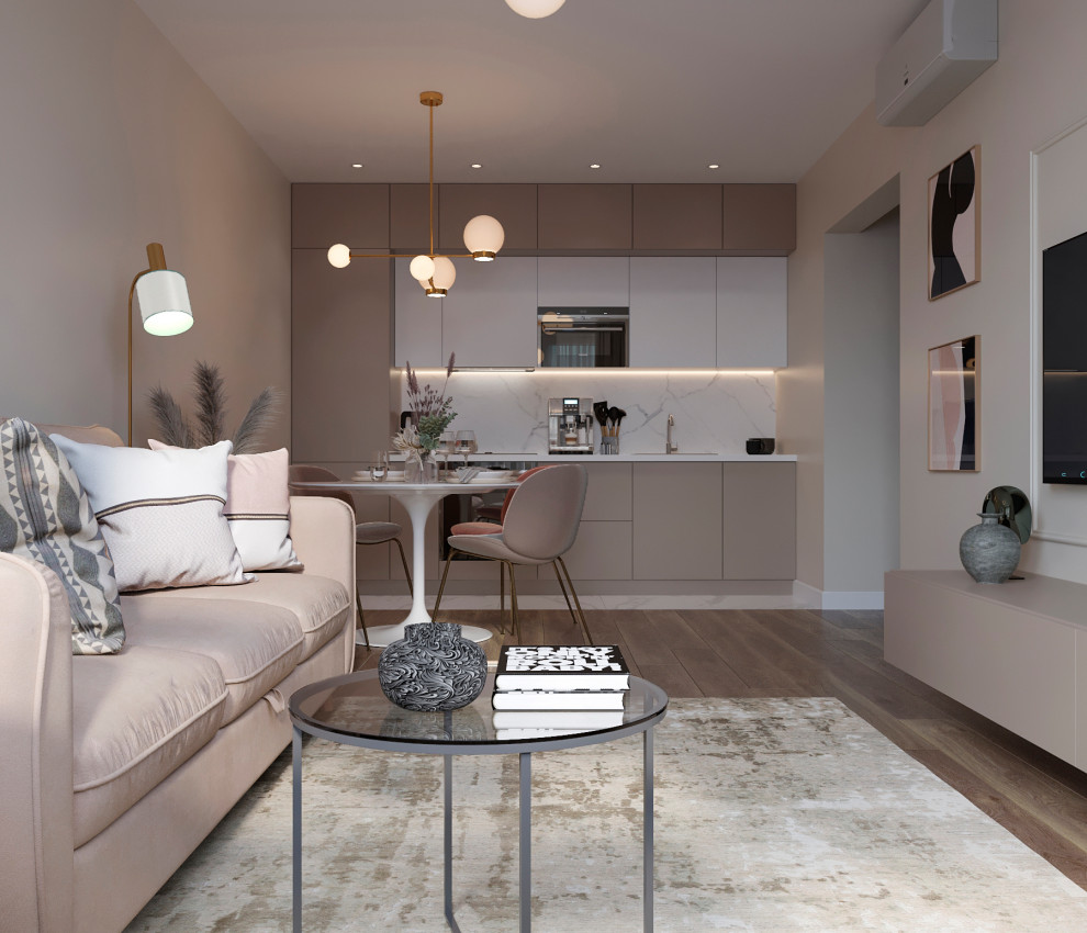 ЖК "Бутово Парк"_Кухня-гостиная