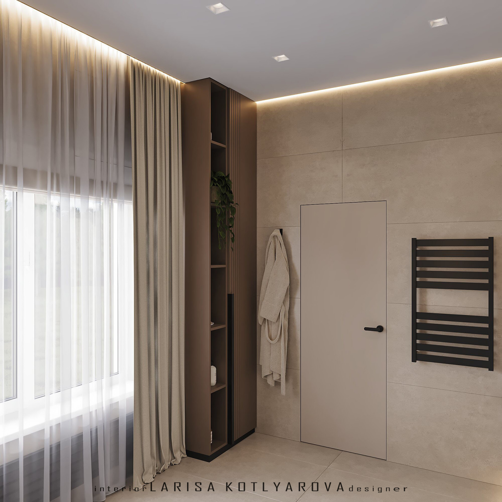 Дизайн-проект дома 105 кв.м. г. Ростов-на-Дону