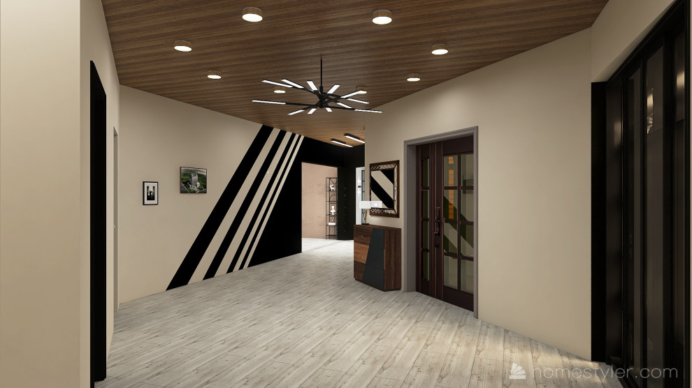 Прихожая с видом на вход в столовую