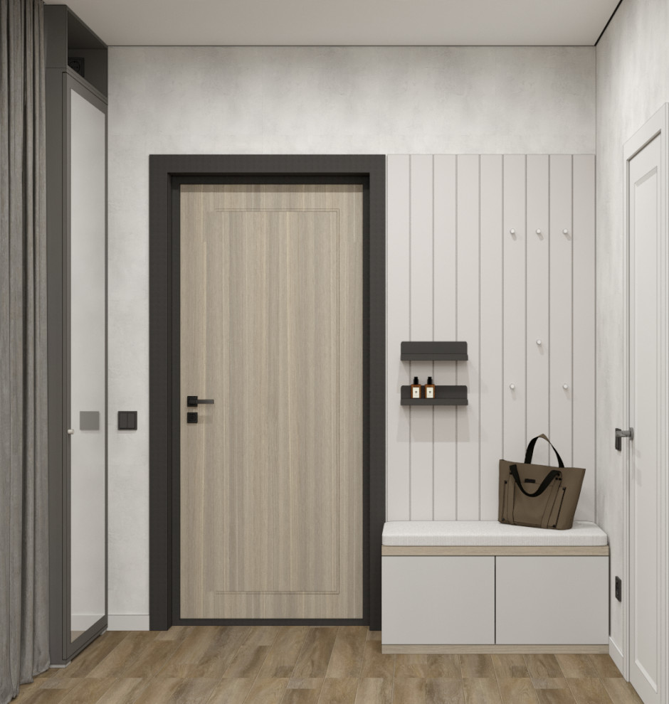 Дизайн-проект 1к-квартиры в Кудрово