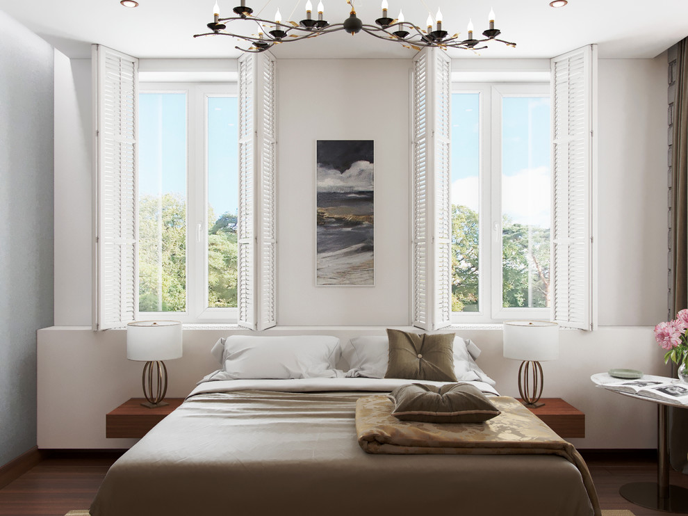 Спальня в загородном доме. 6 вариантов.