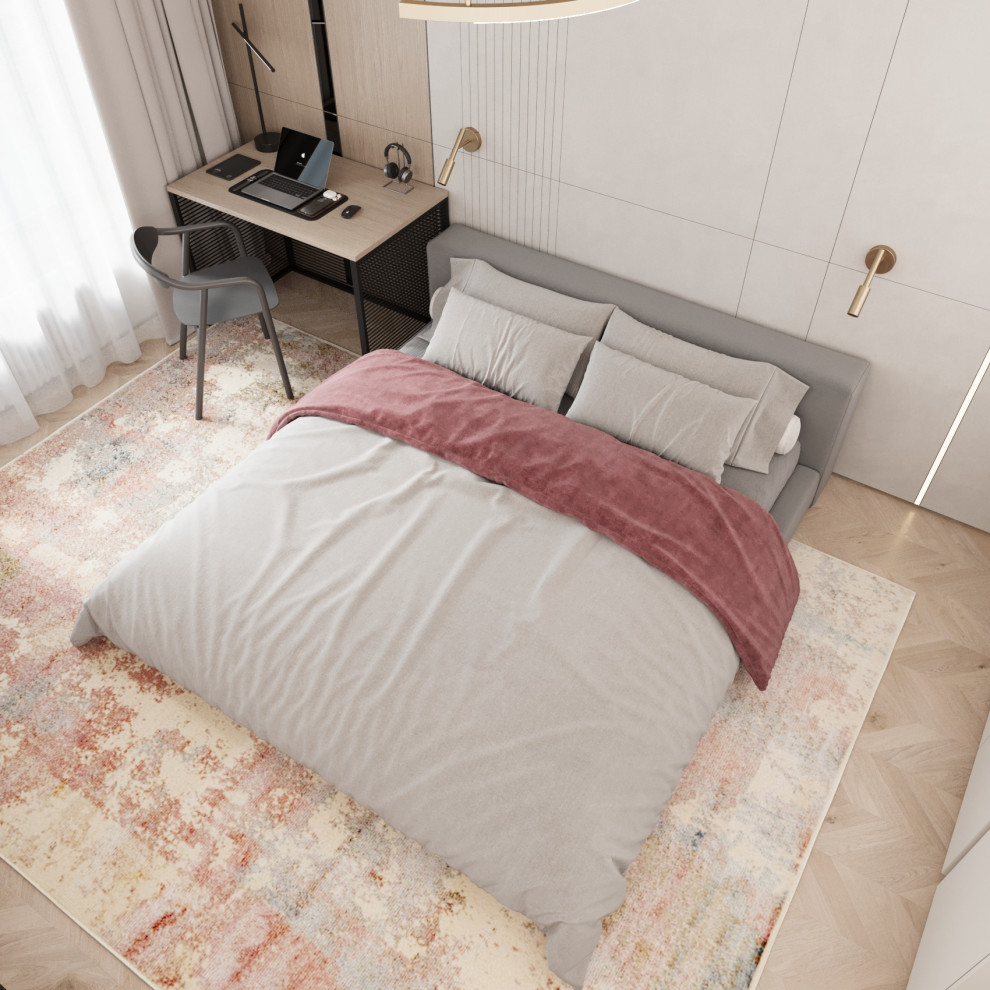 Современный минимализм спальня 1