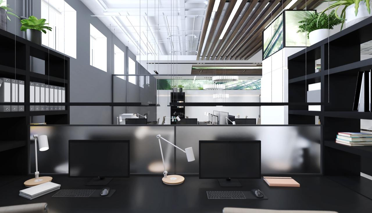 Дизайн проект офиса UNECOM