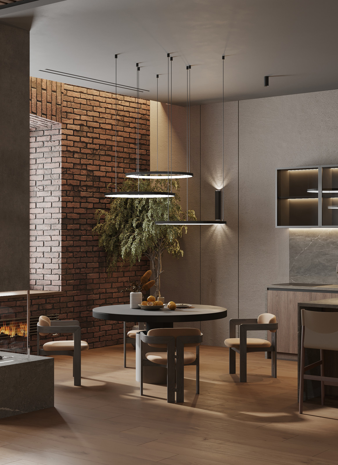 Дизайн интерьера Мельница