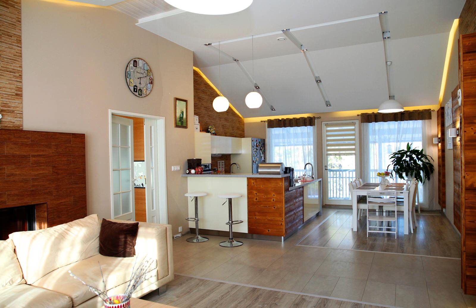 Частный коттедж в Г.Костомукша. Часть реализованного проекта.