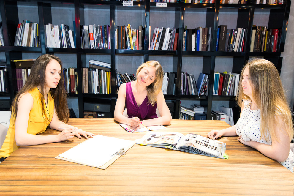 Фотосессия сотрудников для дизайн студии Goldenheads