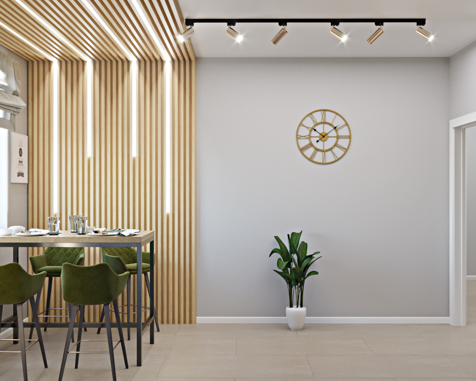 Четырехкомнатная квартира ЖК Спутник