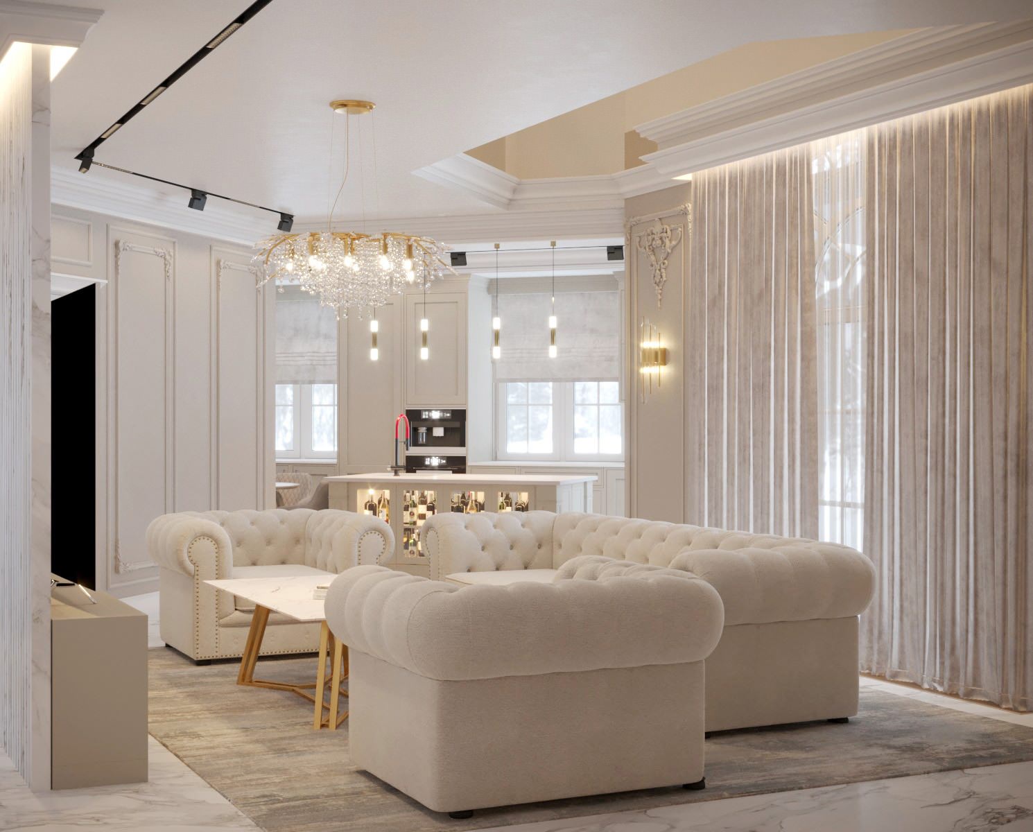 Обложка проекта: WhiteHouse со вторым светом в современной классике