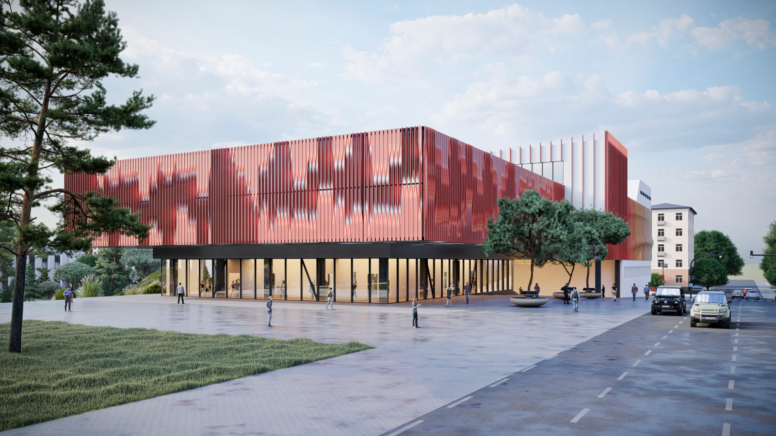 Обложка проекта: Концептуальный проект учебного корпуса Алтайского Государственного Университета