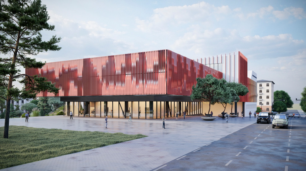 Обложка проекта: Концептуальный проект учебного корпуса Алтайского Государственного Университета