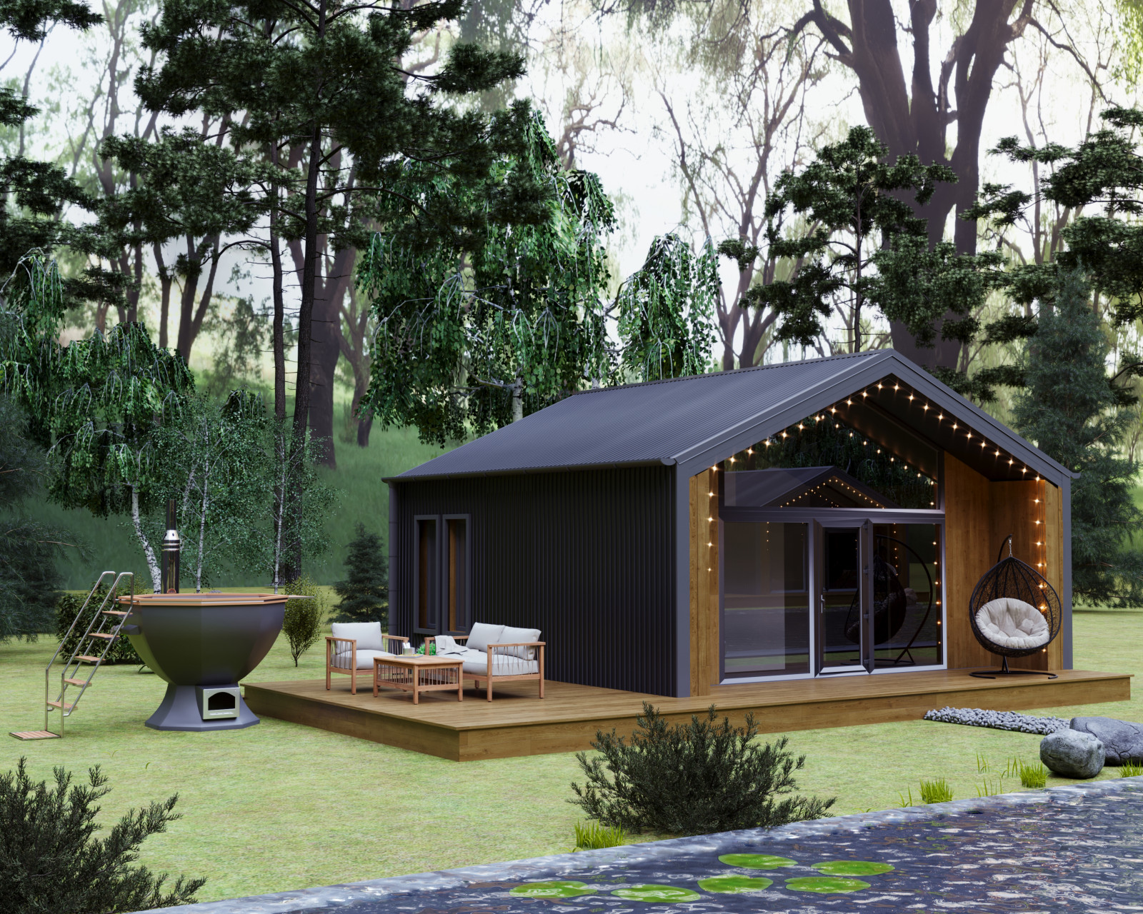 Обложка проекта: Barn house