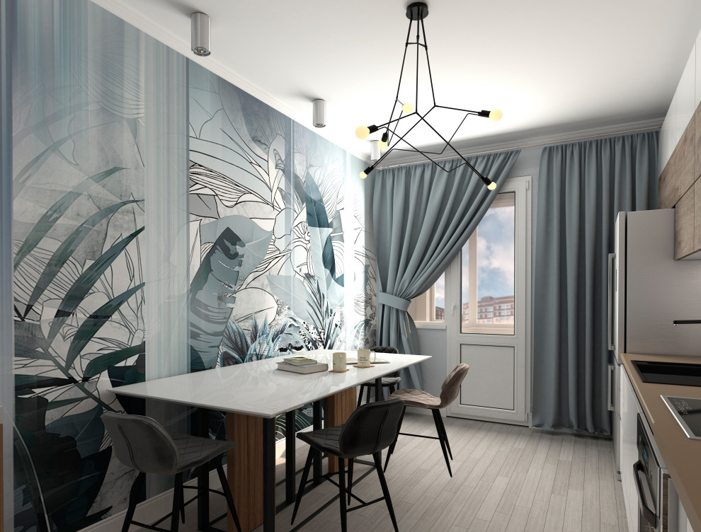 Трёхкомнатная квартира для молодой семьи с ребёнком.3 варианта.