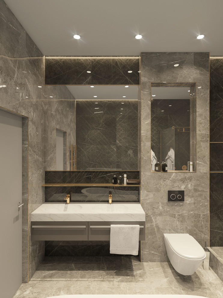 Интерьер апартаментов в MONTBLANC RESIDENCE 170 м^2