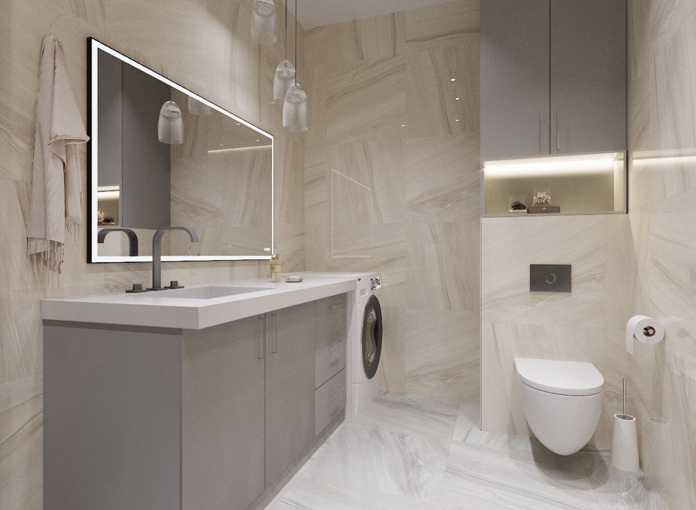 Трехкомнатная квартира в ЖК "Серебряный бор"