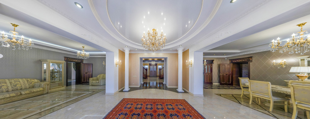 дом на берегу Волги