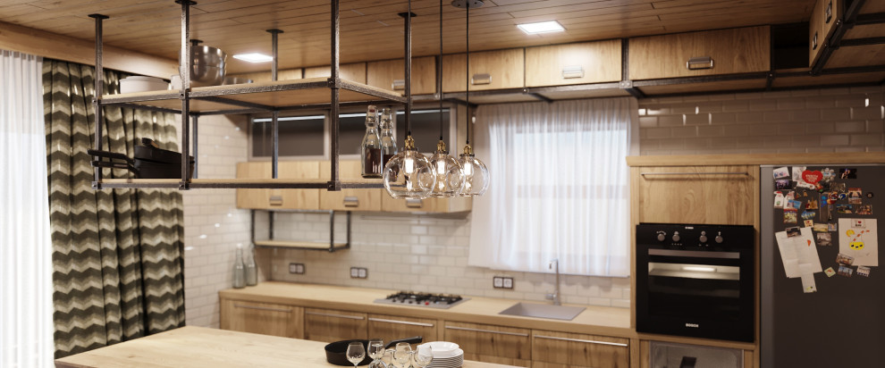 Дом в стиле ЛОФТ