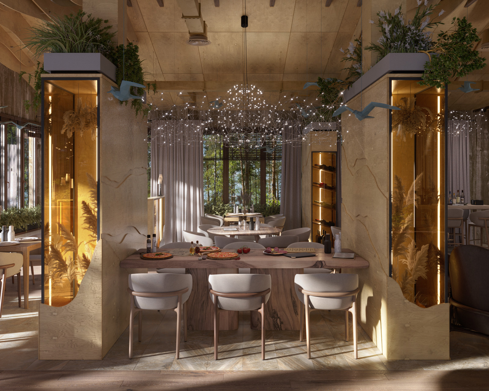 Лесная ривьера, Дюны