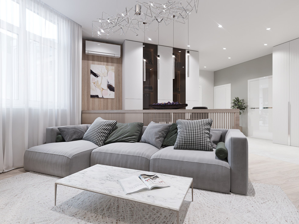 Обложка проекта: Квартира 100 кв.м., ЖК "Резиденция", город Новороссийск.