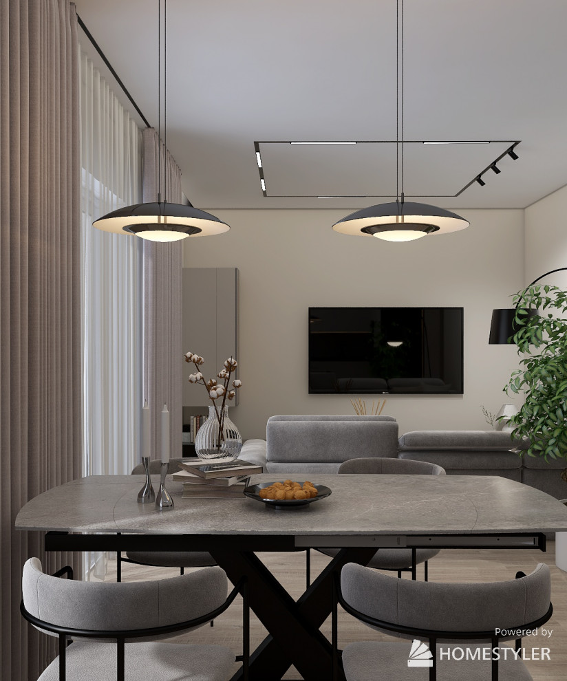 Обложка проекта: Проект прихожей и гостиной в доме г. Дальнегорск ул. Ватутина