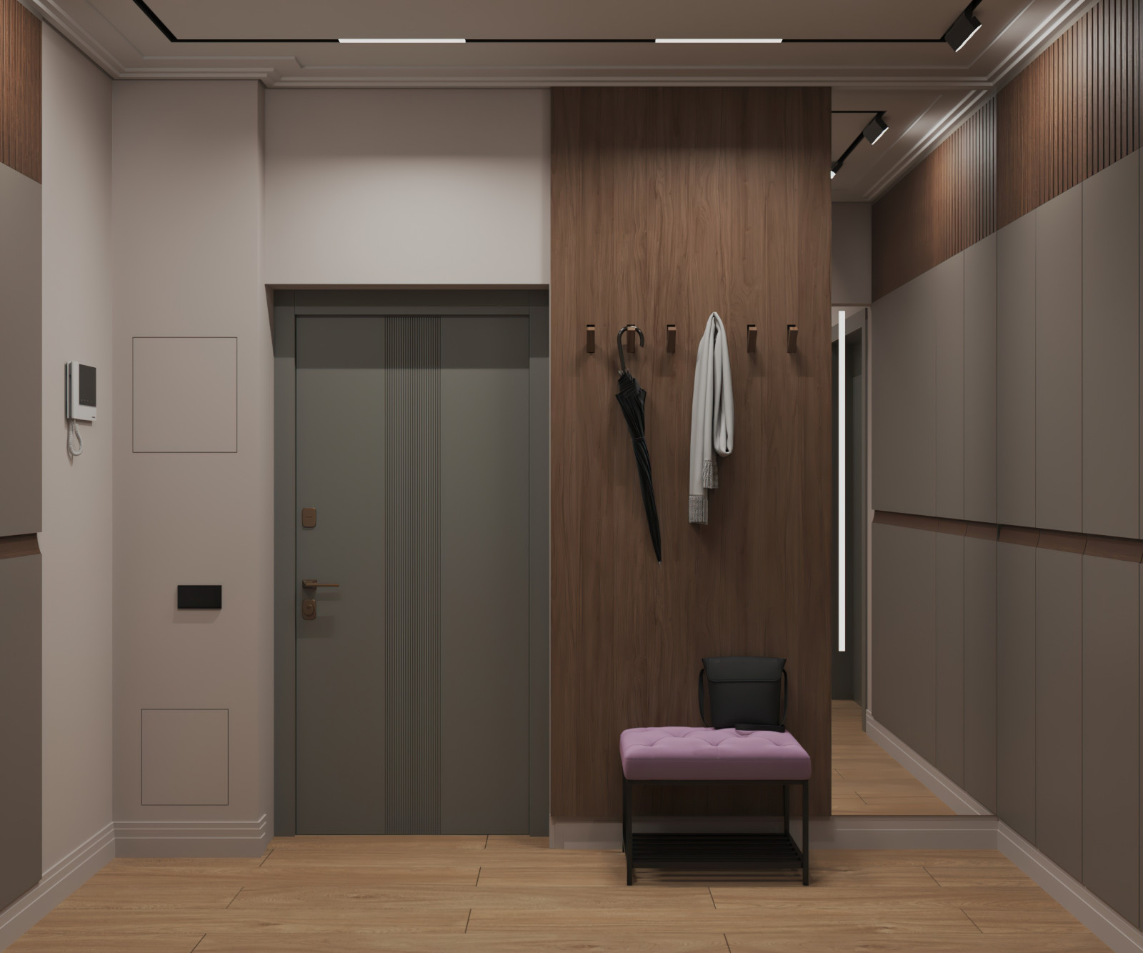 Дизайн-проект квартиры для семьи с 4 сыновьями