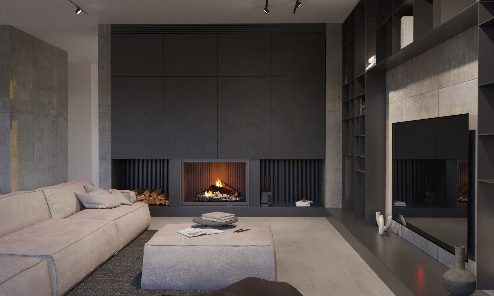 Визуализация коттеджа