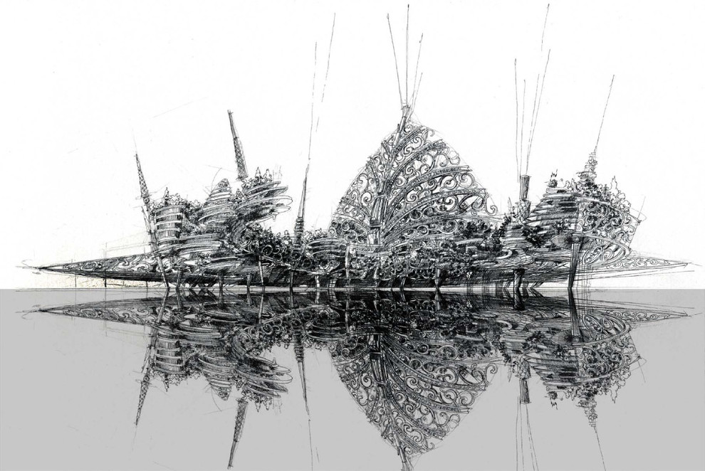 Эскизы - архитектура