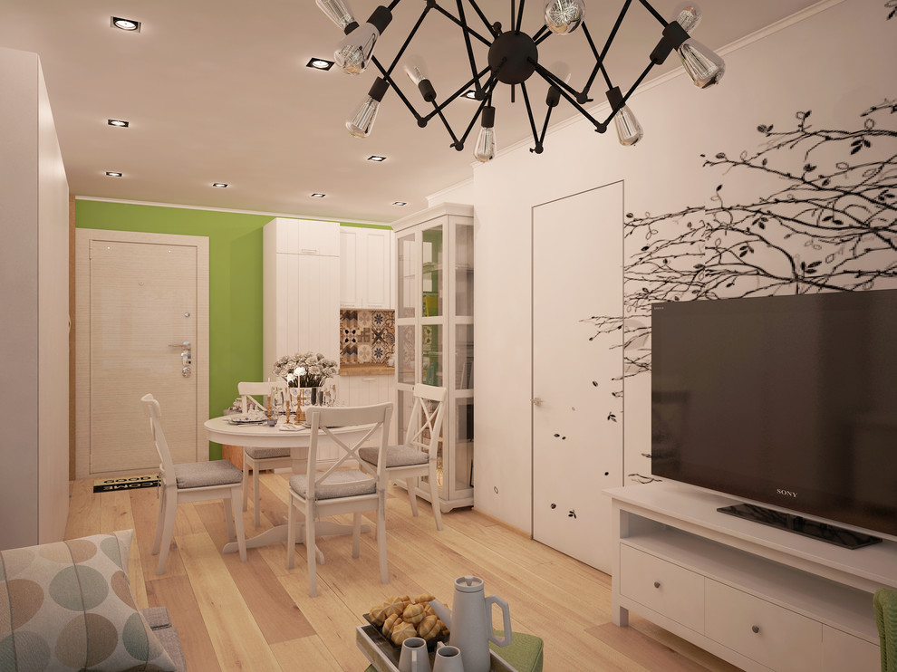 Обложка проекта: Квартира-студия для молодой семьи