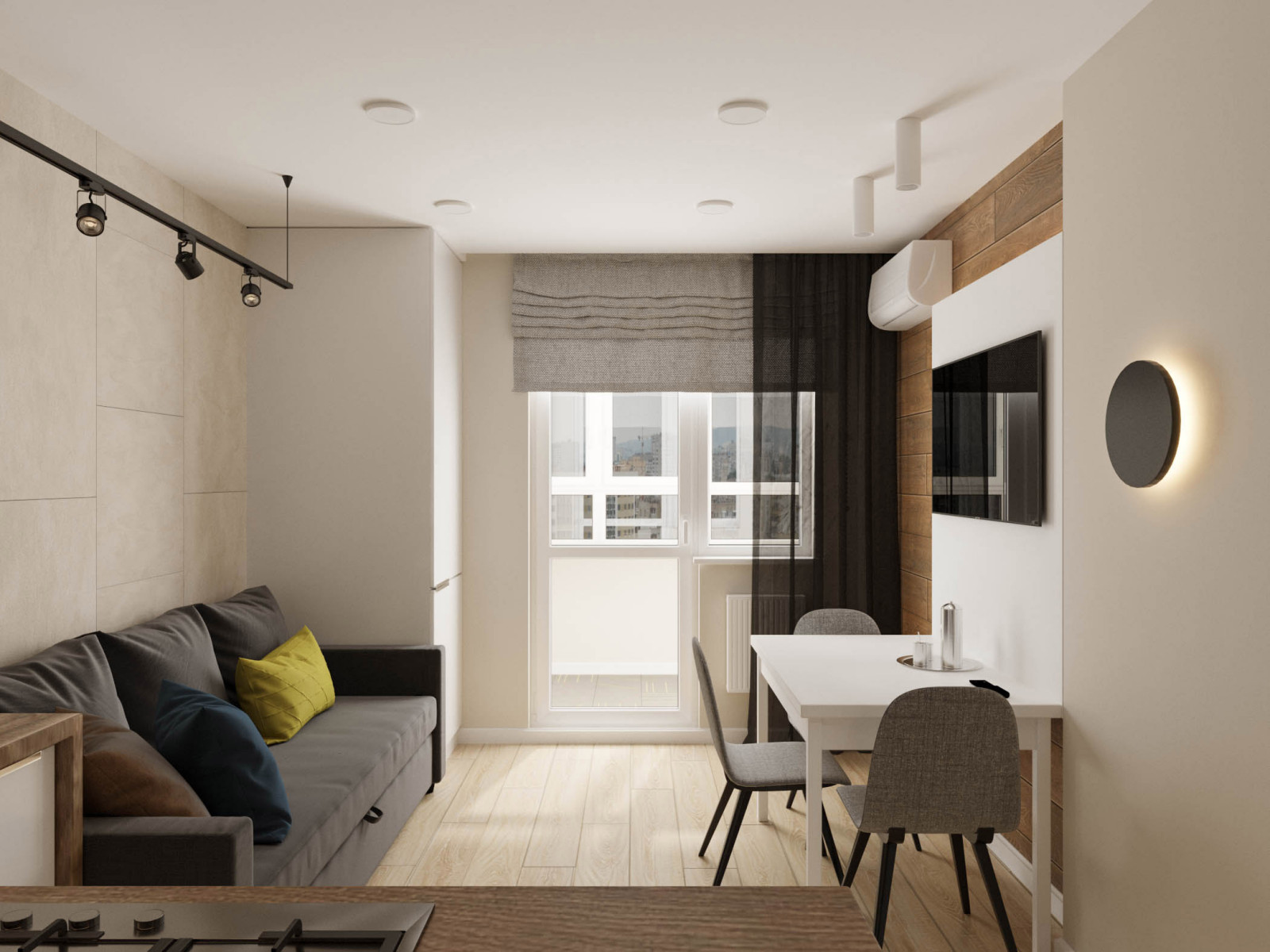 Обложка проекта: 42 кв.м в ЖК Ломоносов