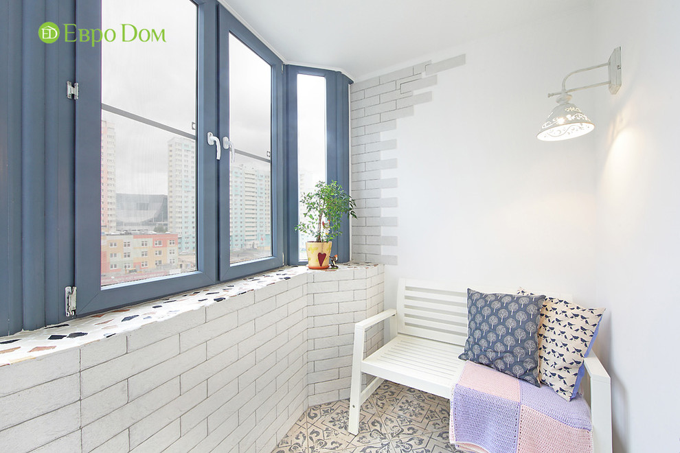 Ремонт двухкомнатной квартиры 74 кв. м в стиле прованс. Фото проекта