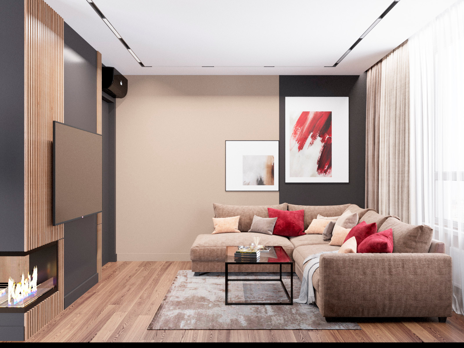 ЖК Жигулина Роща гостиная